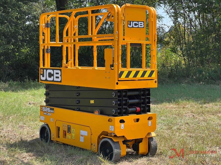 2022 JCB S2632E ELECTRIC SCISSOR LIFT Lot 33997, The Estate of