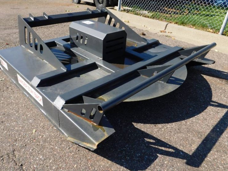 JCT Skid Steer 72" Rough Cut Mower Attachment Lot 21, Heavy