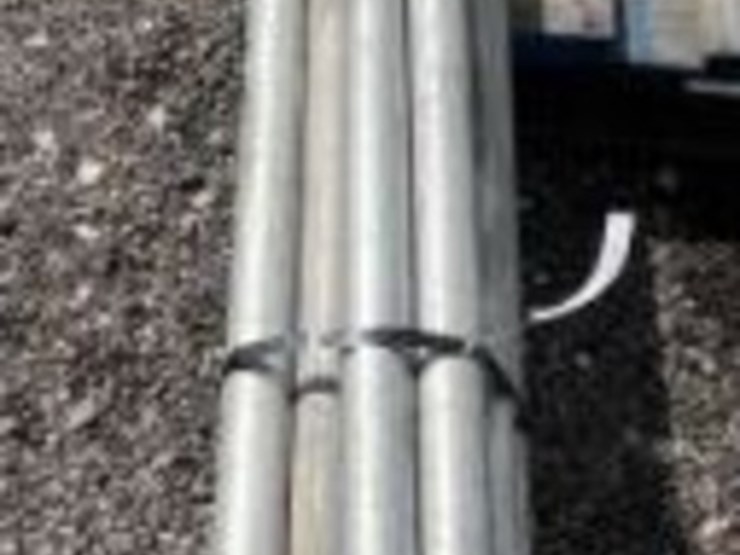 (10) Galvanized Pipe 1 1/2" up to 9' by Central Texas Auction Services