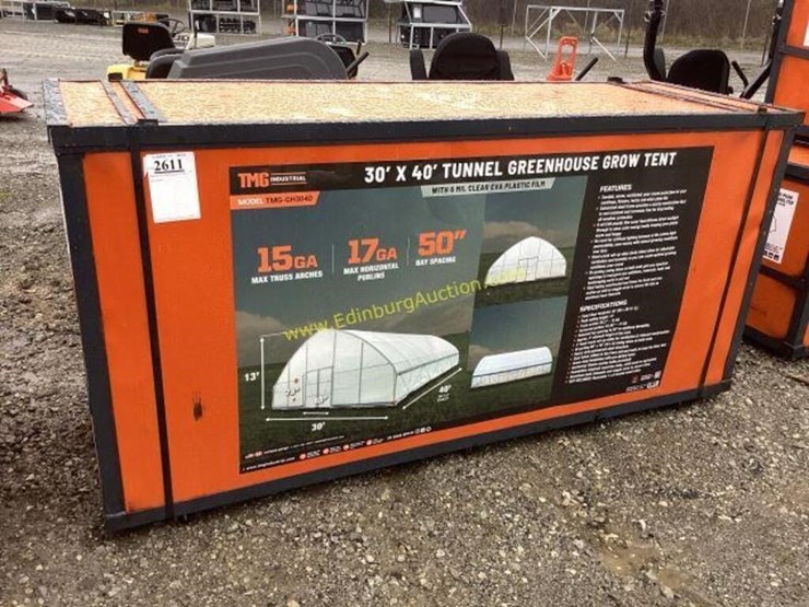 GREENHOUSE 3040 CLEAR EVA 6 MIL by Edinburg Auction Sales Inc Auction