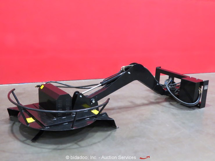 Topcat Articulating Brush Cutter Hydraulic Skid Steer Attachment