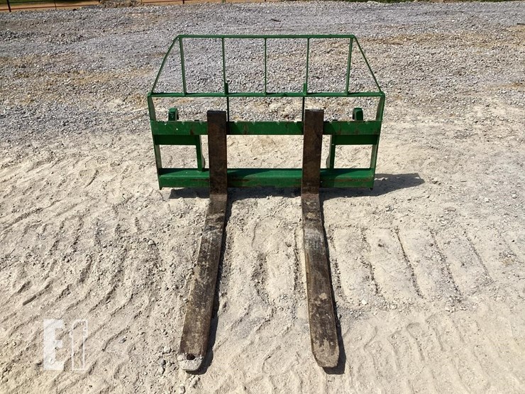 JOHN DEERE FORKS FRONT END LOADER IMPLEMENT by Five Star Equipment Co ...