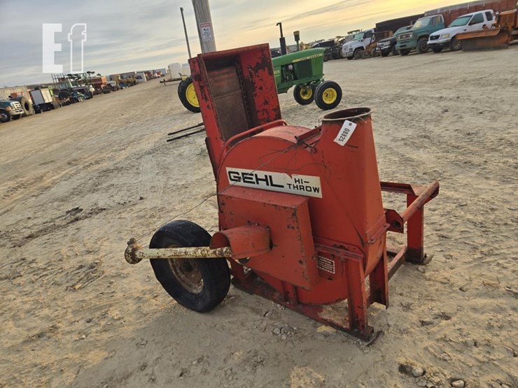 GEHL SILAGE BLOWER by Powers Auction Service Auction Resource