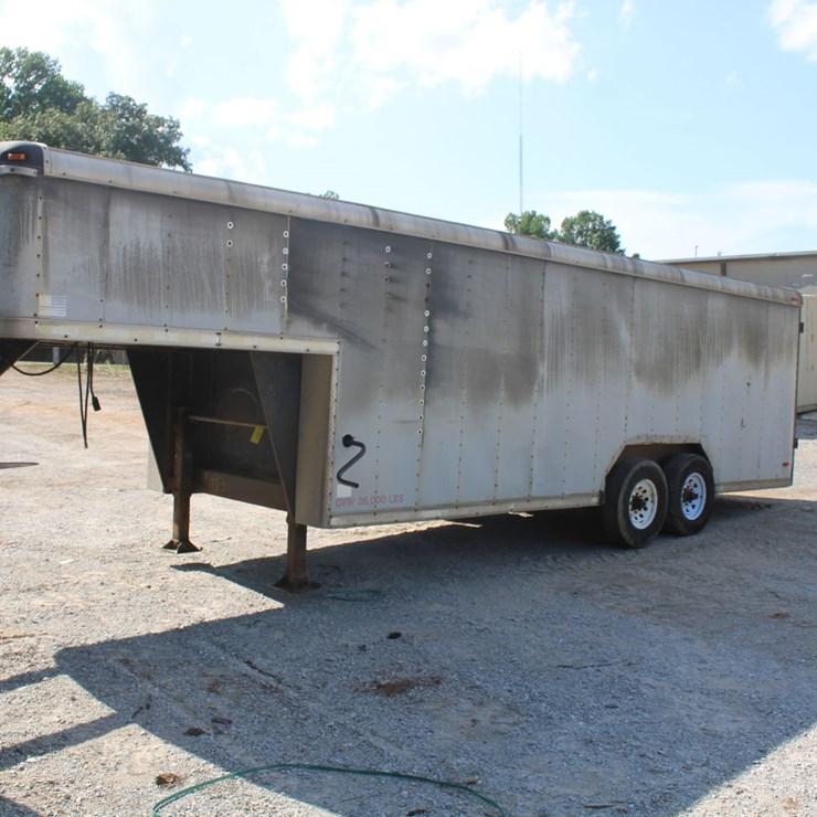 30' Pace American Goose Neck Trailer