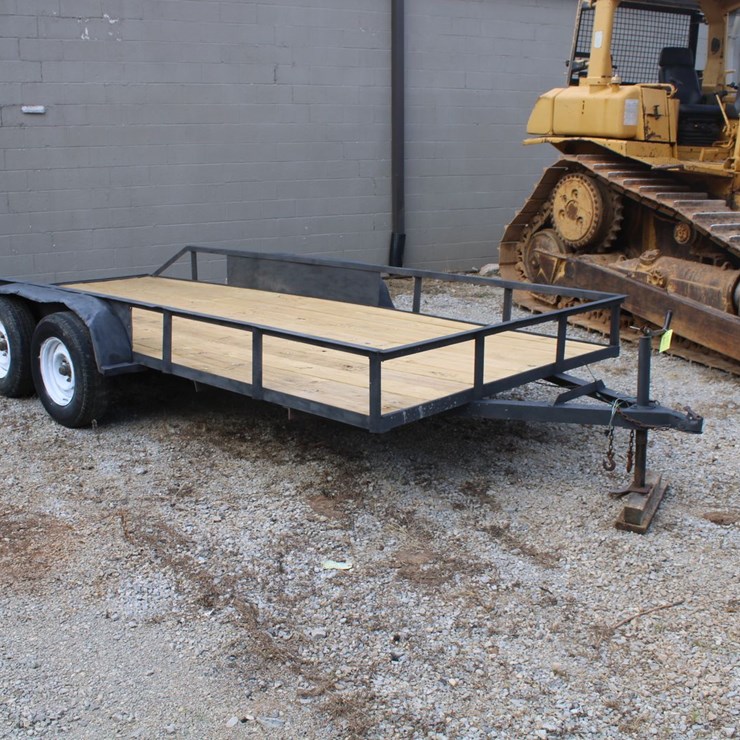 16' Bumper Pull T/A Trailer