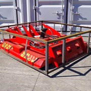 TOPCAT Heavy Duty Skid Steer 3-Blade Hydraulic 72" Brush Cutter, M/N HDRC72, Unused