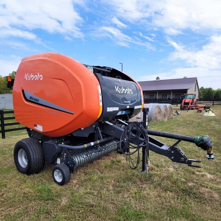 2021 Kubota 4x5 Net Baler with Computer