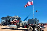 2018 SPM 2500HP 15,000PSI T/A FRAC PUMP TRAILER