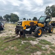 DIECI 10.44-C TELEHANDLER FORKLIFT, FRONT STABILIZER FEET, KUBOTA V-3800 ENGINE, (2018) 1,279HOURS