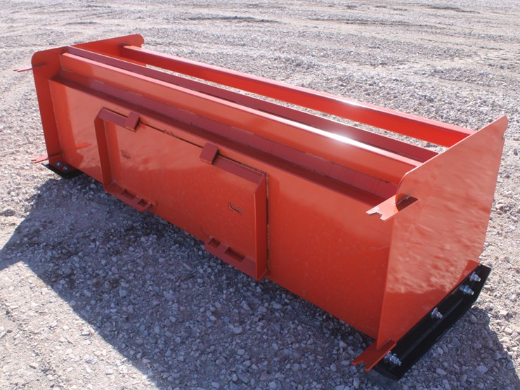 #4082-•-8-ft-snow-pusher-with-back-blade-image-5