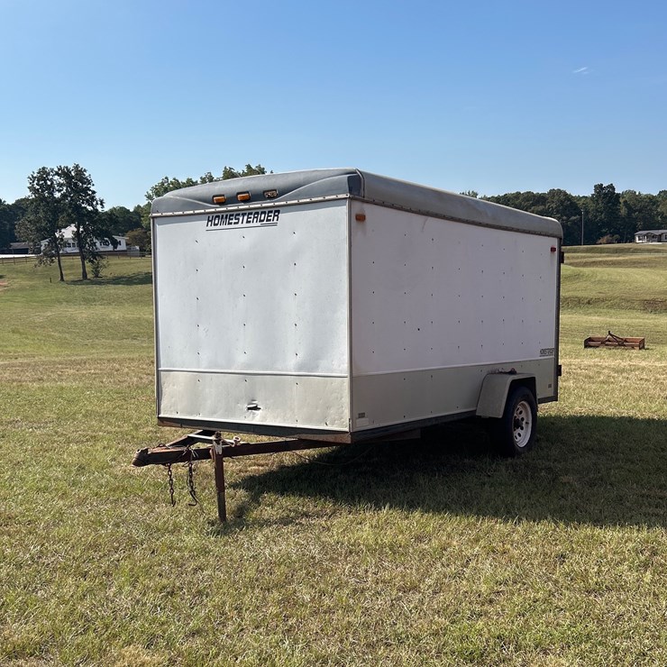 #405 • 12ft x 6ft Homesteader Enclosed Trailer