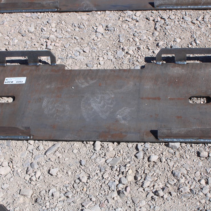 #4054 • Skid Steer Quick Attach Plate