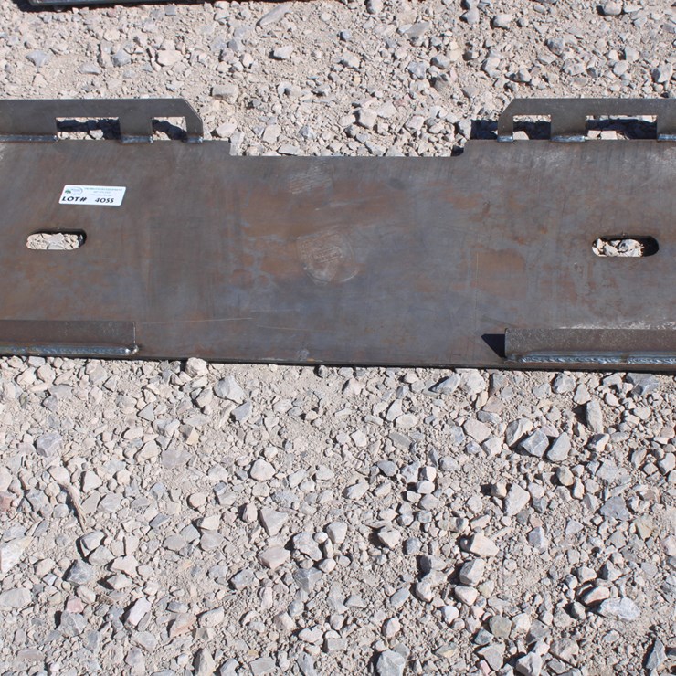#4055 • Skid Steer Quick Attach Plate