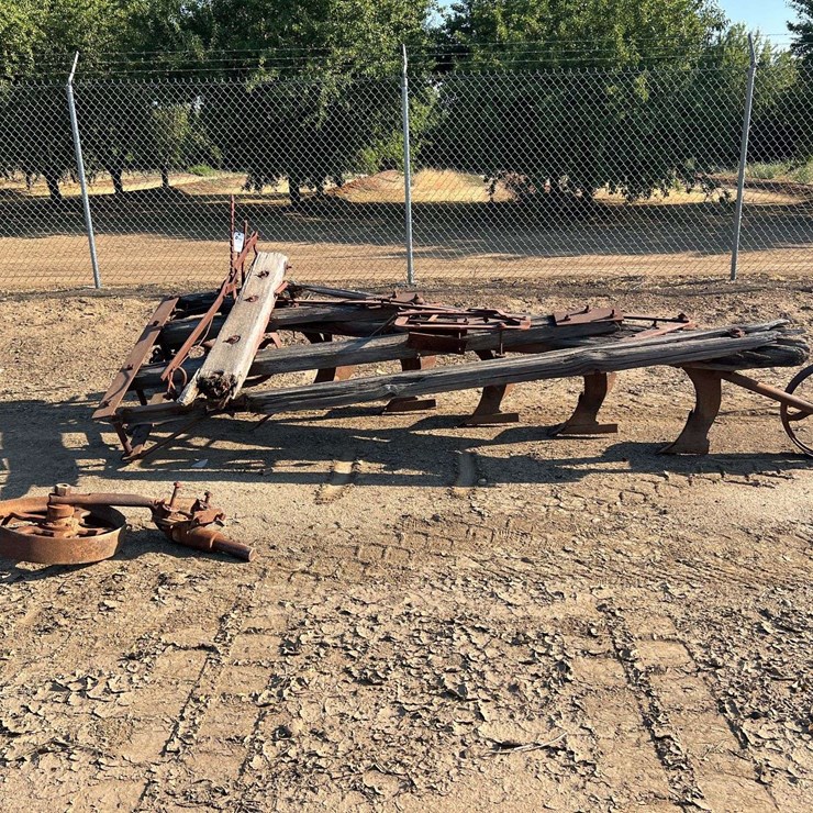 Stockton 5 Bottom Wood Beam Plow