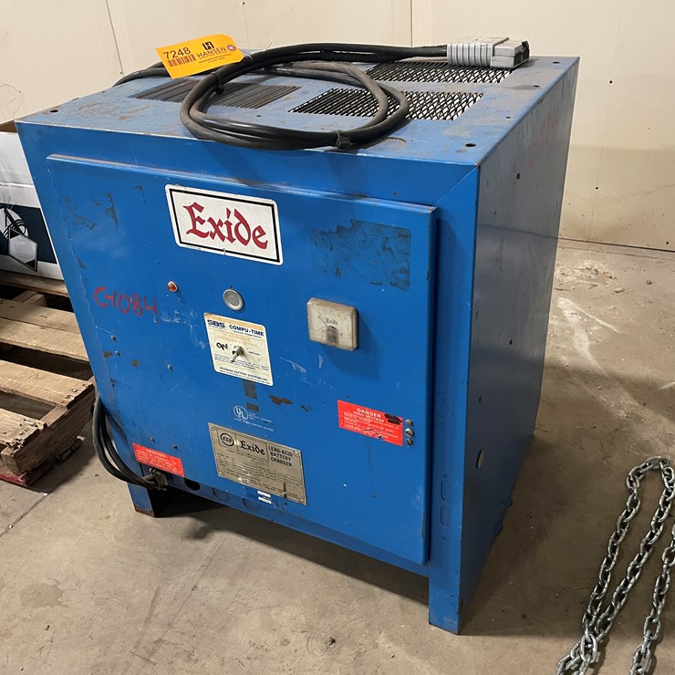 #7248 • Exide Lead-Acid Battery Charger