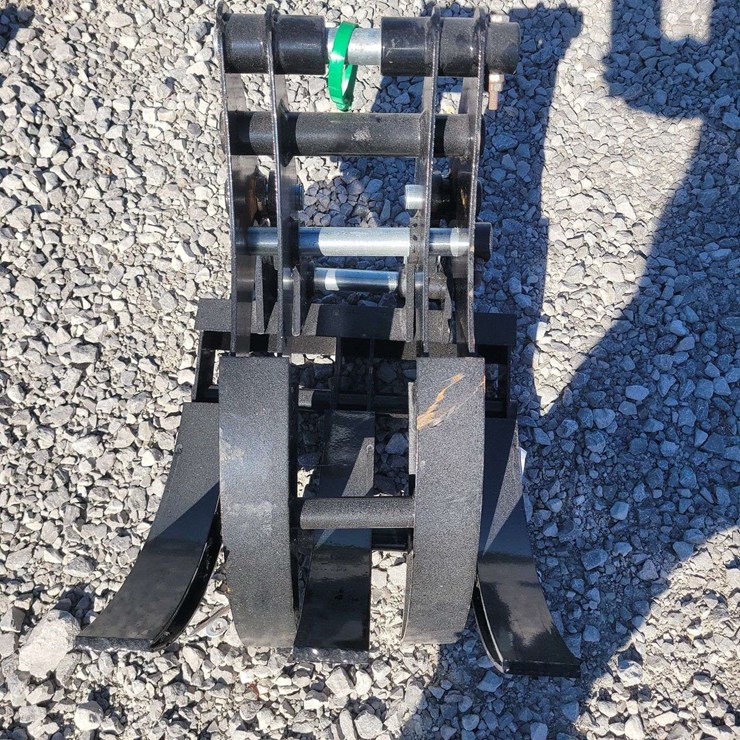 Mini excavator grapple.