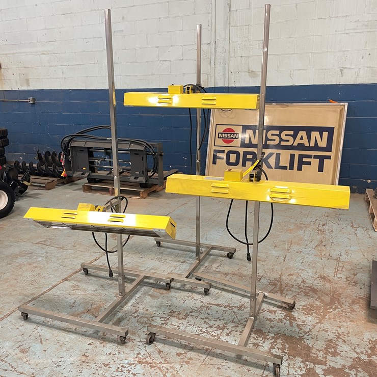 #7231 • (3) Infratech Portable Infrared Dryers