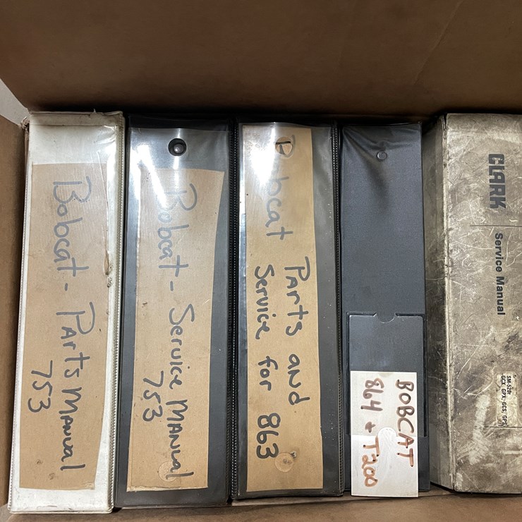 #7246 • Bobcat and Clark Service and Parts Manuals