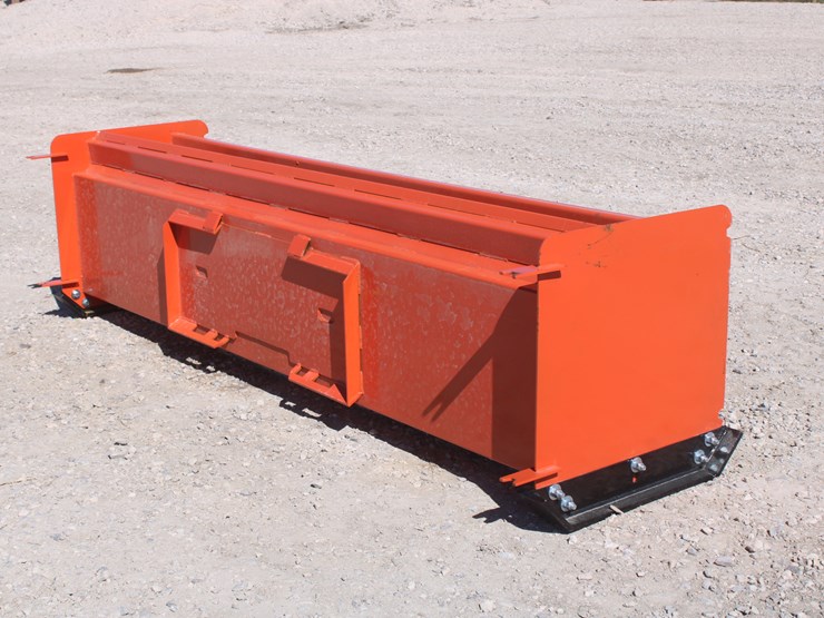 #4049-•-10-ft-snow-pusher-with-back-blade-image-1