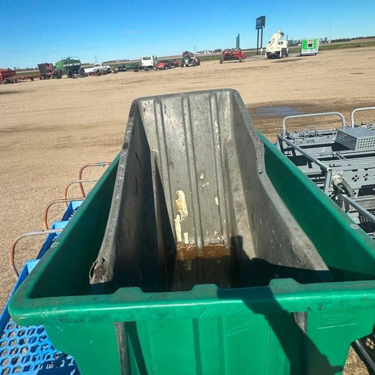 Garbage and Cardboard Bins
