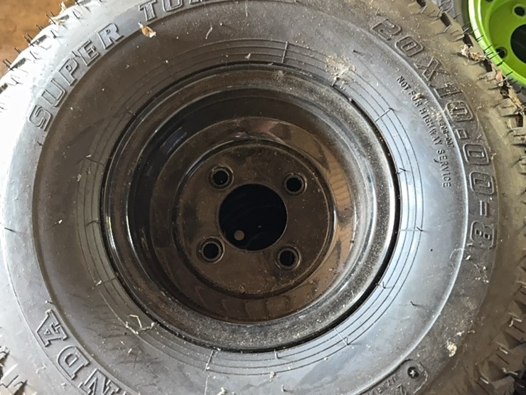 new-pair-of-20x10-8-tire-with-4-lug-wheel-image-1