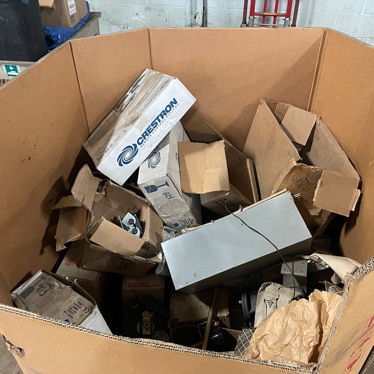 #7258 • Assorted Electrical Parts and Supplies