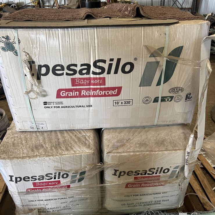 3X IPESASILO GRAIN BAGS 10FTX330FT