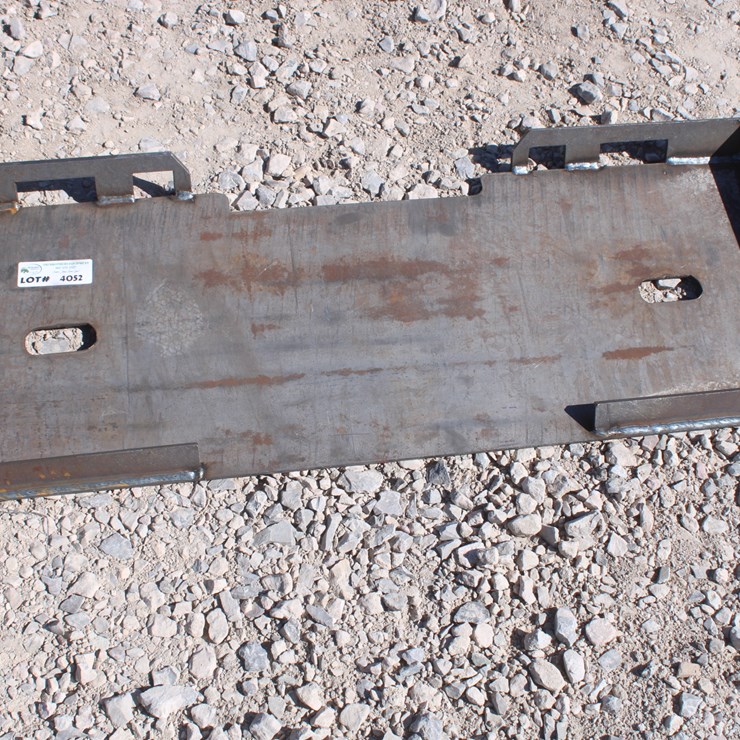 #4052 • Skid Steer Quick Attach Plate