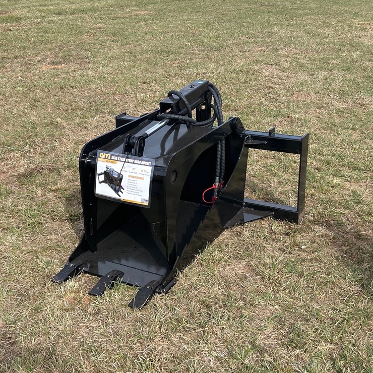 #470 • Quick Attach 20in Stump Grapple Bucket