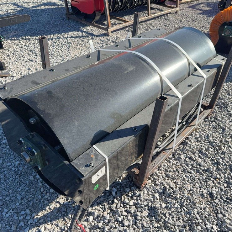 Skid steer vibratory roller