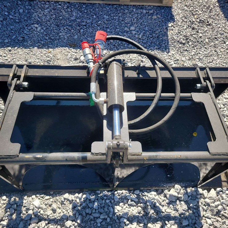 Mini skid steer plate grabber. 44" wide.