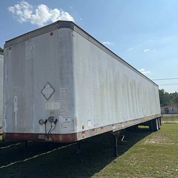 1983 Lufkin Box Trailer With Title
