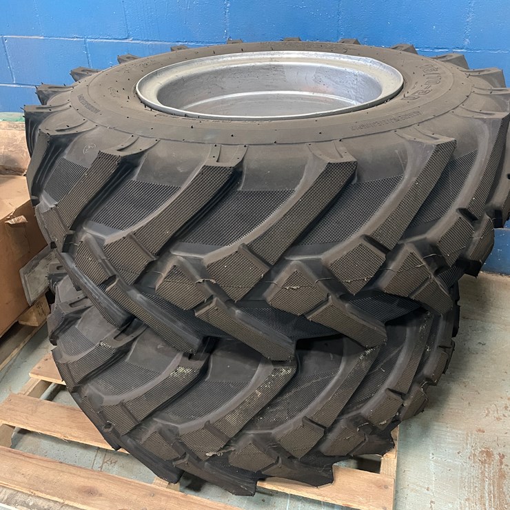 #7227 • (2) Top Faith Tires on 6-Bolt Rims