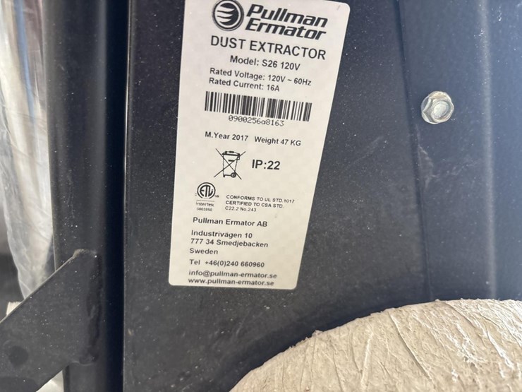 #5093-•-pullman-ermator-s26-hepa-vacuum-w/-c3000-separator-image-13