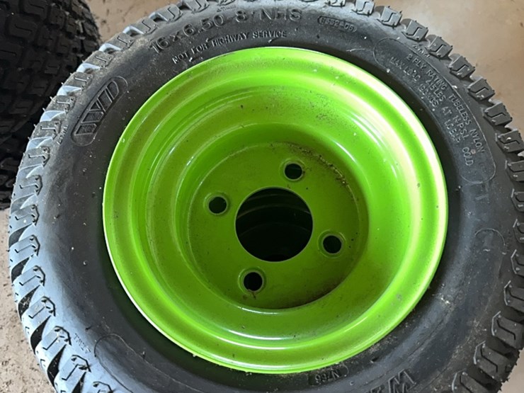 new-pair-of-16x6.50-8-tire-with-4-lug-wheel-image-2