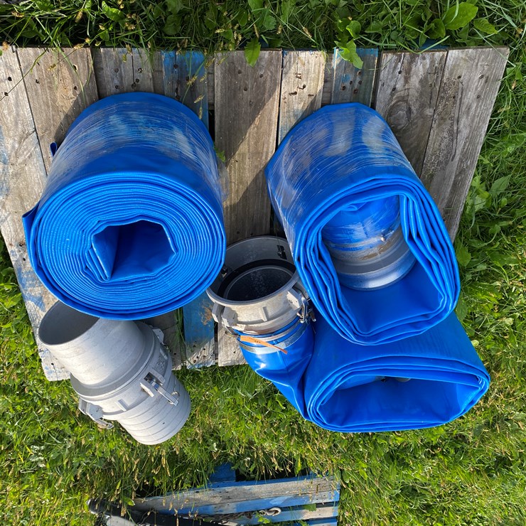 #1663 • (3) Sections of Pump Hose