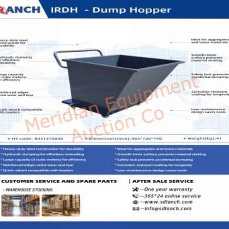 IR Steel Dump Hopper
