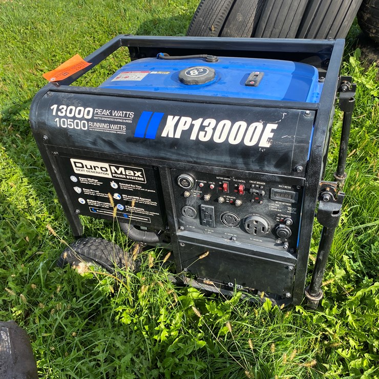 #1647 • DuroMax XP13,000E Generator