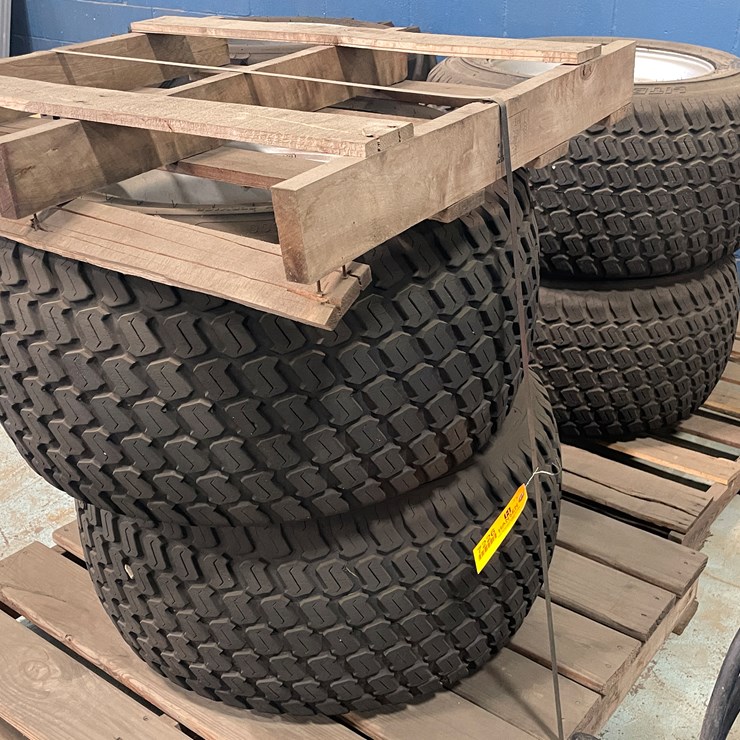 #7226 • (4) Turf Tires on 9-Bolt Rims