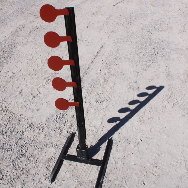 #4070 • Steel Target Tree With Swinging Targets