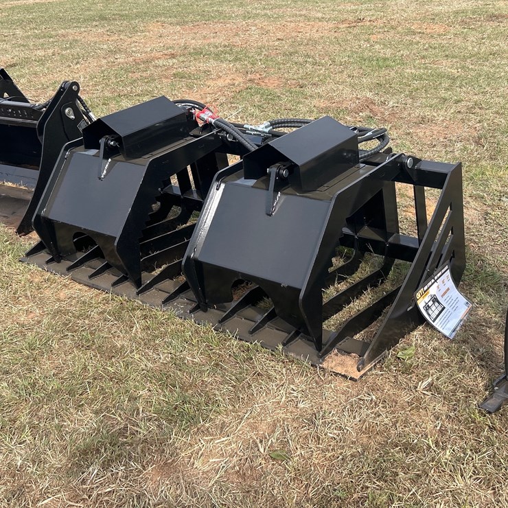 #460 • Quick Attach 72in Rock Grapple Bucket