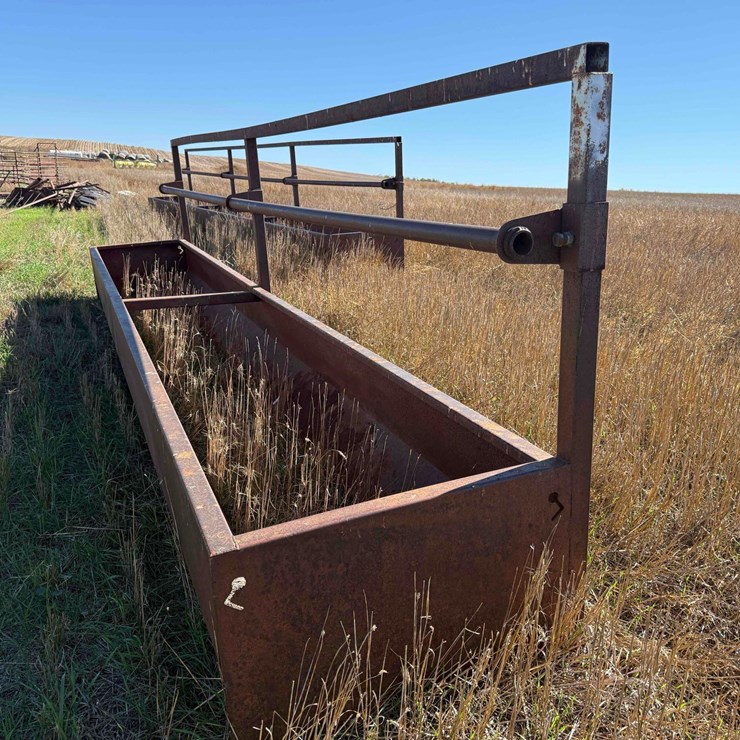 Fenceline Feed Bunk