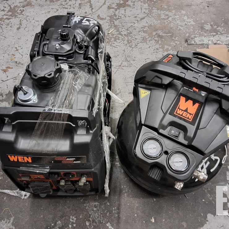 WEN AIR COMPRESSOR/ WEN GENERATOR 150PSI 120V
