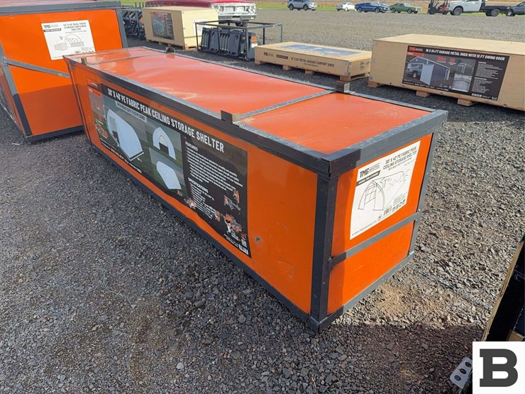 tmg-tmg-st3040e-30’x40’-pe-fabric-peak-ceiling-storage-shelter-image-7