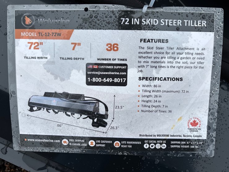 #29-•-72”-wolverine-skid-steer-tiller-image-3