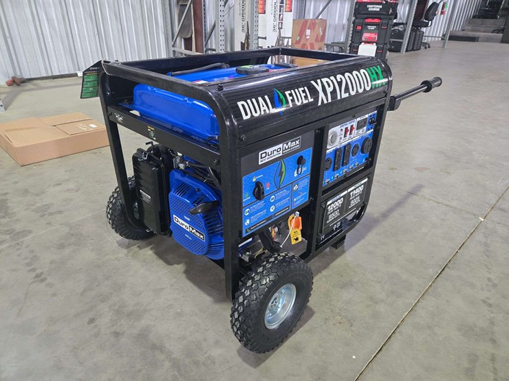 new/unused-duro-max-dual-fuel-xp12000hx-portable-generator-image-7
