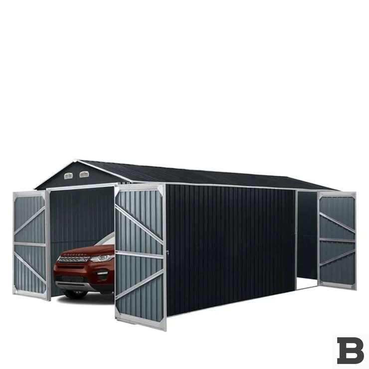 TMG TMG-MS1020A 10’x20’ Garage Metal Shed