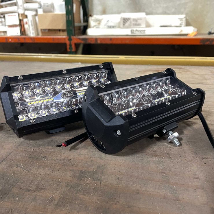 #8530 • (2) LED 6 1/2" Long Work Lights, 12/24vdc (PR12)