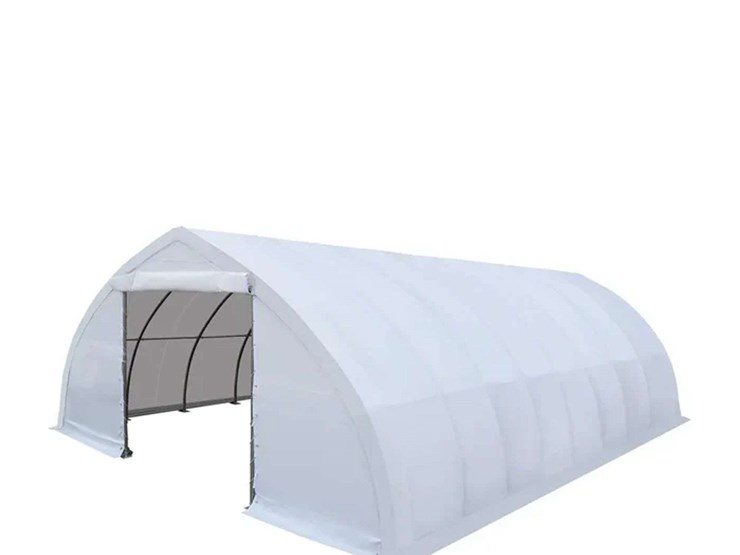tmg-tmg-st3040e-30’x40’-pe-fabric-peak-ceiling-storage-shelter-image-1