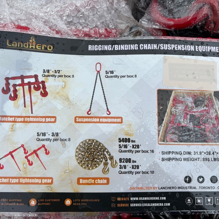 #9 • Rigging/Binding Chain/Suspension Equipment